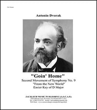 Second Movement of Dvorak's Symphony No. 9 From the New World for String Orchestra Orchestra sheet music cover Thumbnail